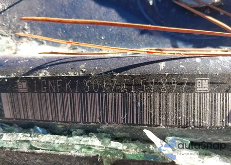 2007 Chevrolet Tahoe Ltz из США, поврежденный, VIN 1GNFK13017J151897